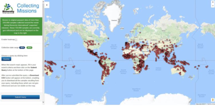 Germplasm Collecting Mission Database